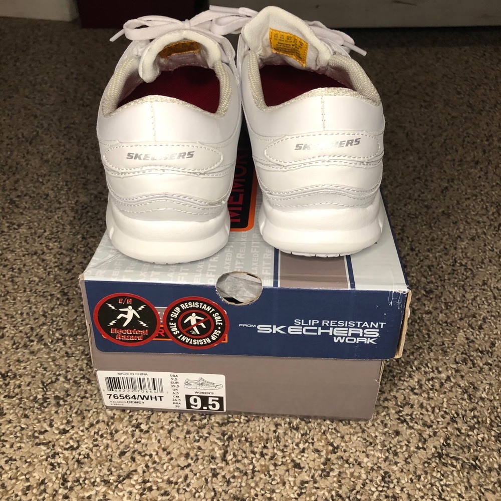 Skechers slip resistant work shoes